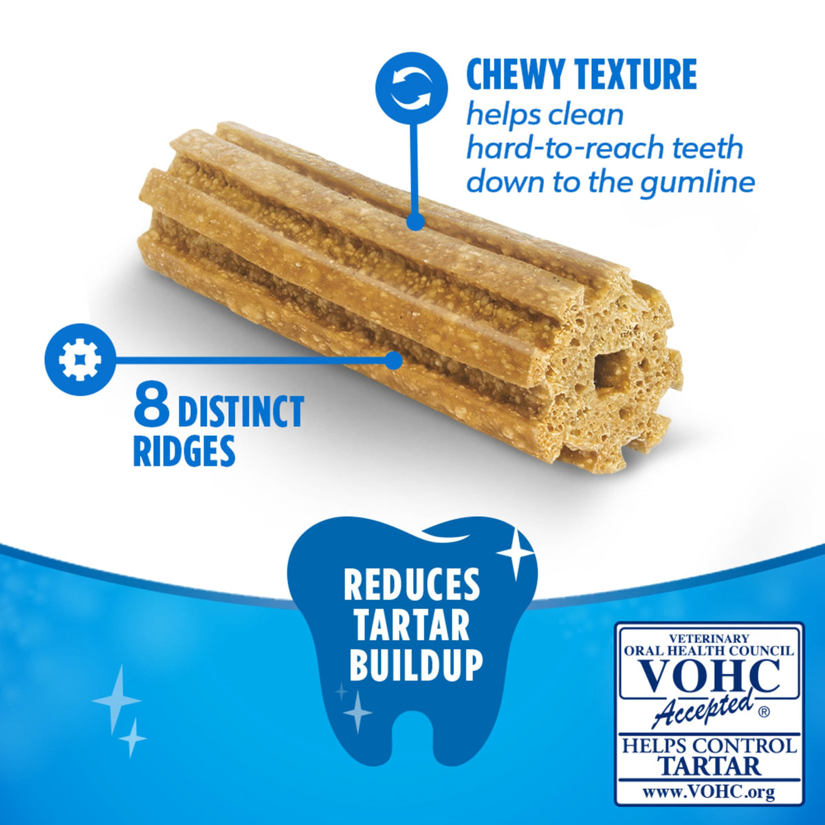 Daily Dental Chews for Large Dogs, 18 ct J98204