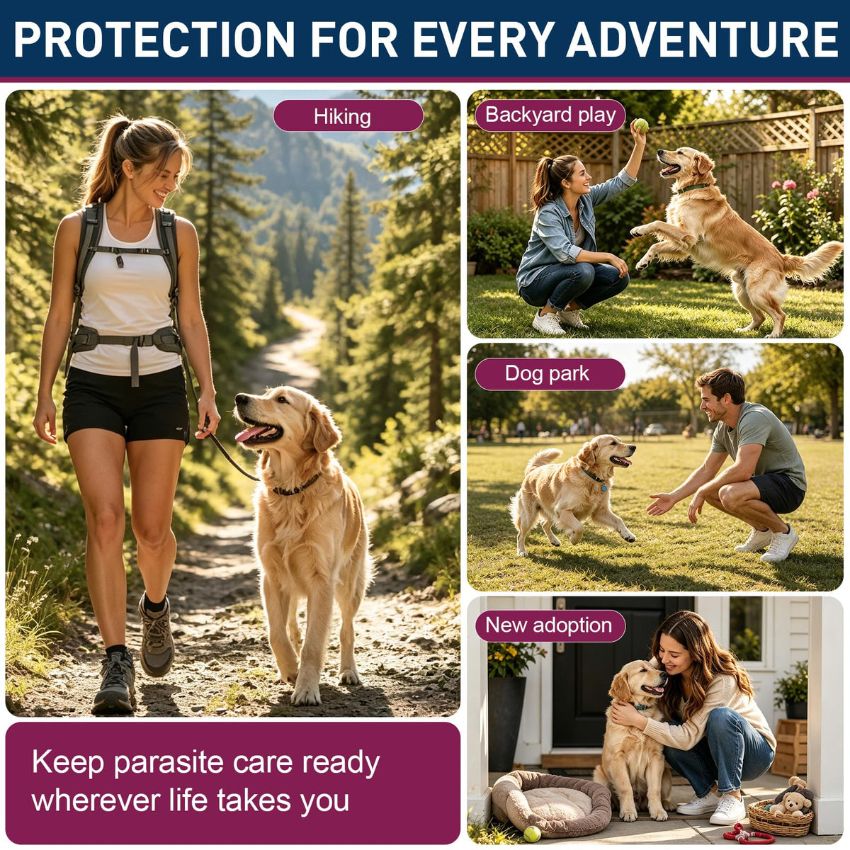 7-Way Dewormer for Large Dogs & Puppies, 50 Tablets L67241