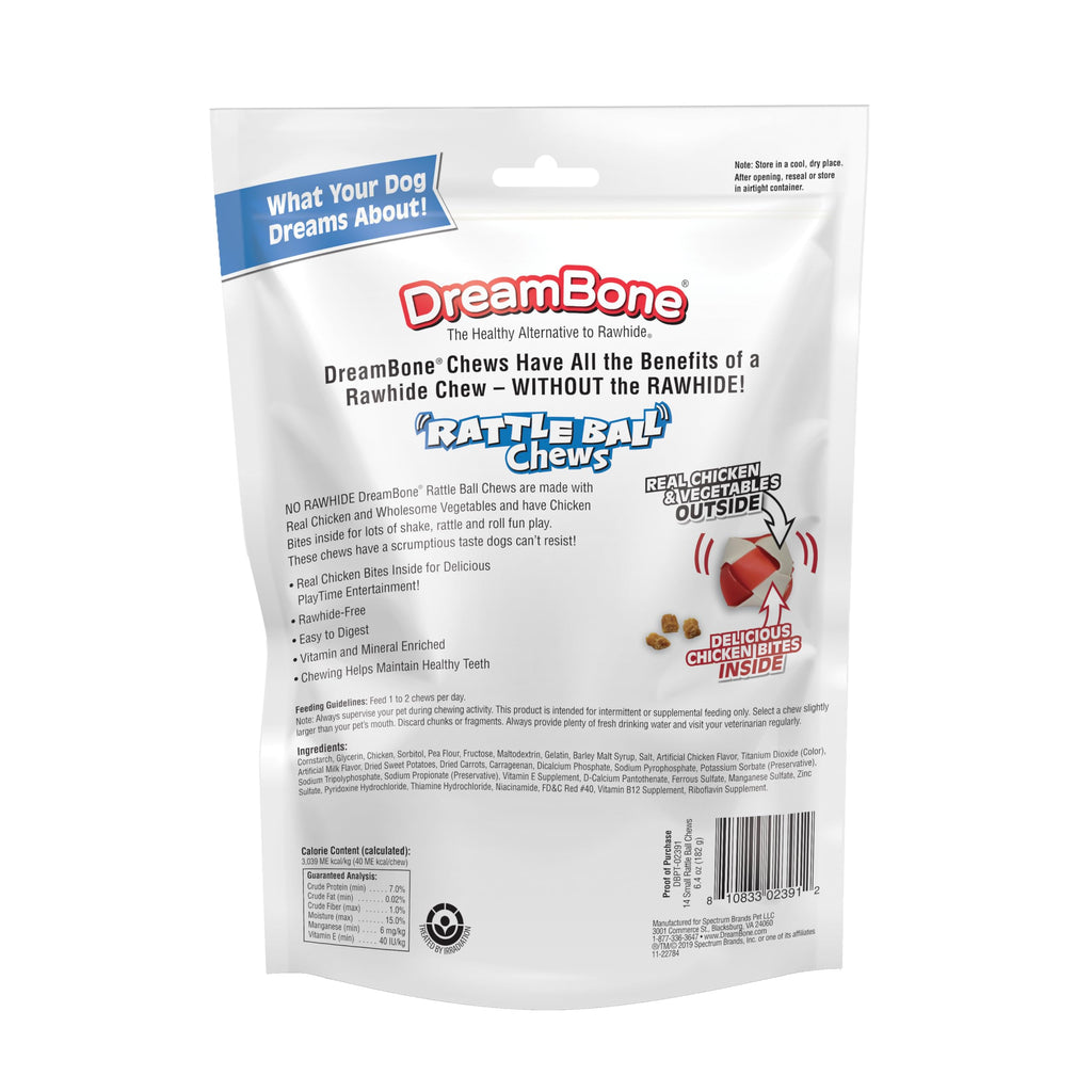 Rawhide-Free Dog Treats 14 Count U68473