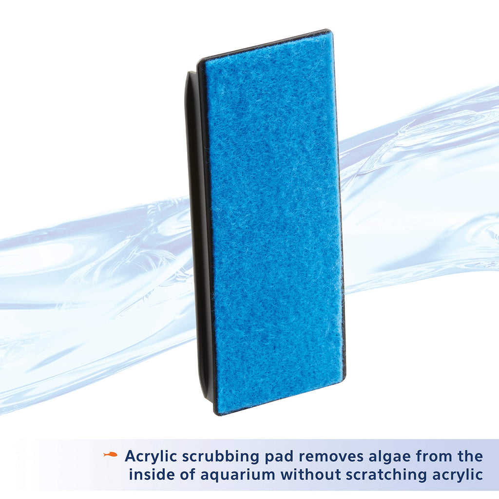 Aquarium Algae Scraper Magnetic Glass Cleaner Y551