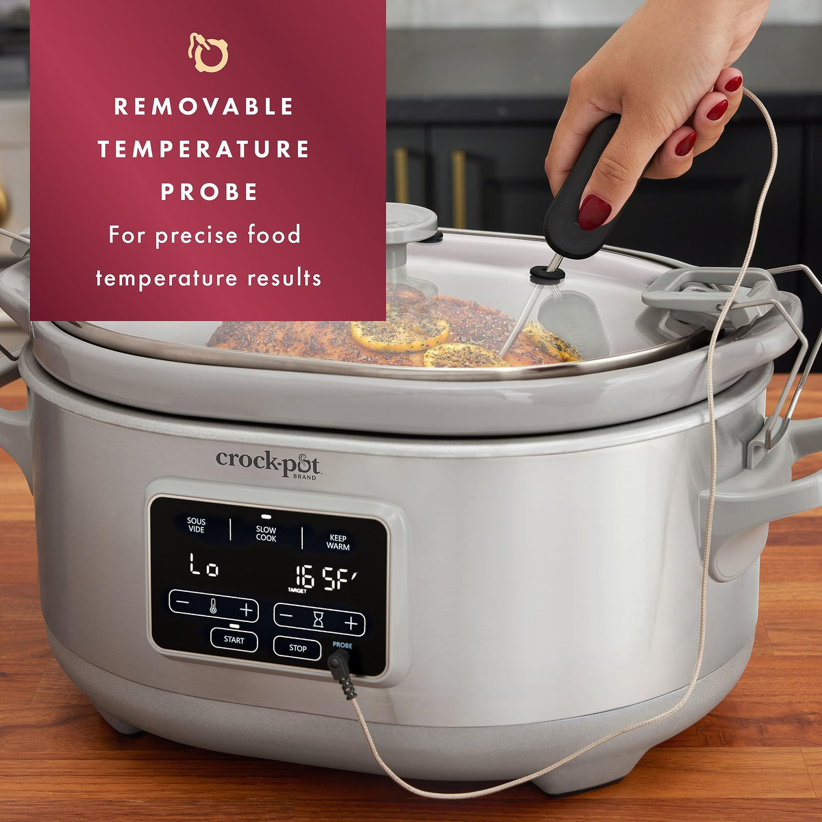 7-Quart Slow Cooker with Sous Vide Function S163