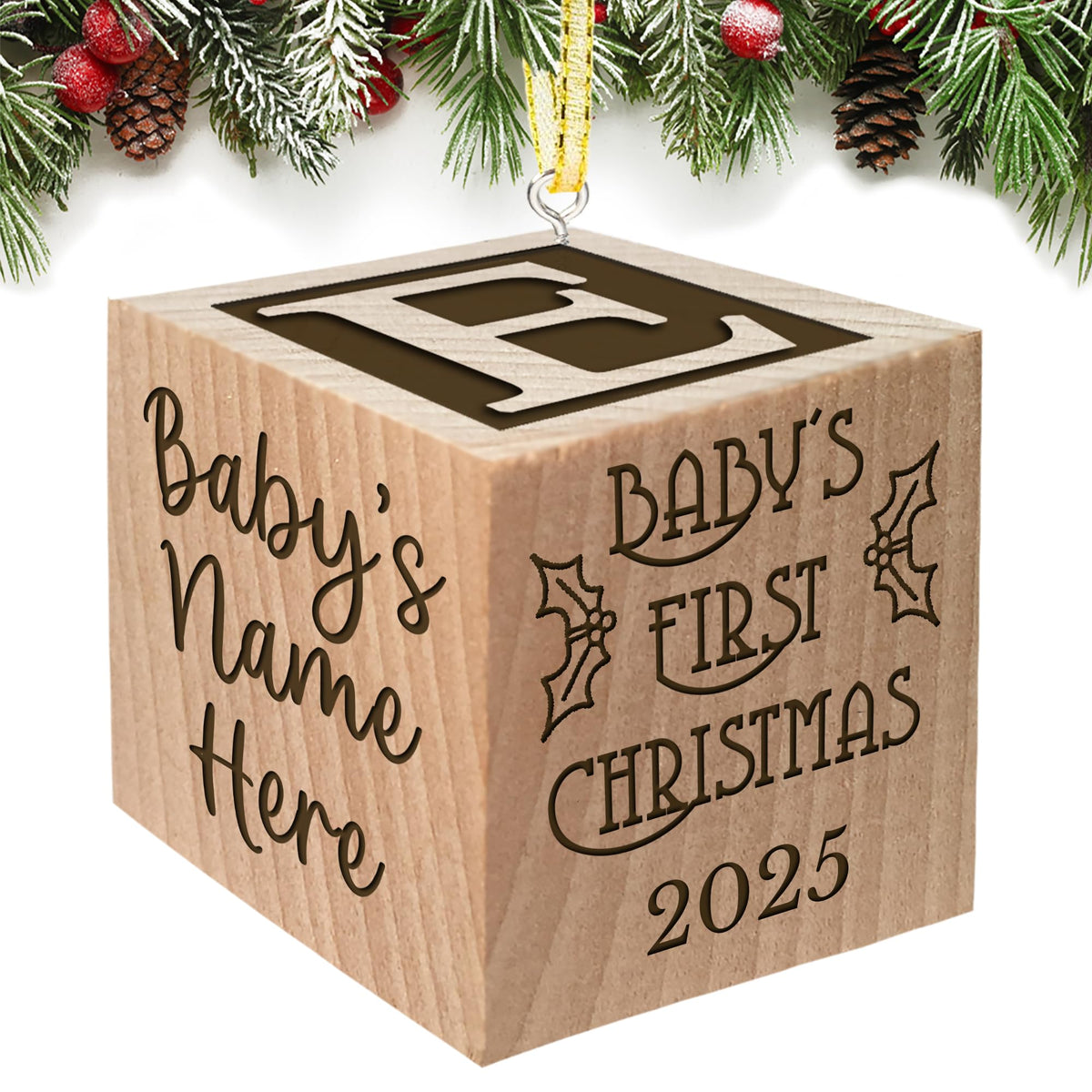 Baby's First Christmas Ornament 2025 D387325