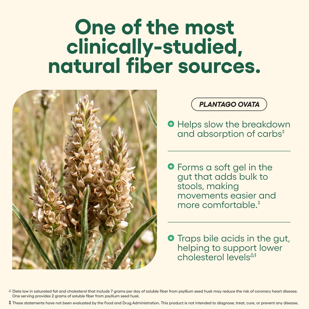 Vegan Psyllium Husk Fiber 300 Capsules H182