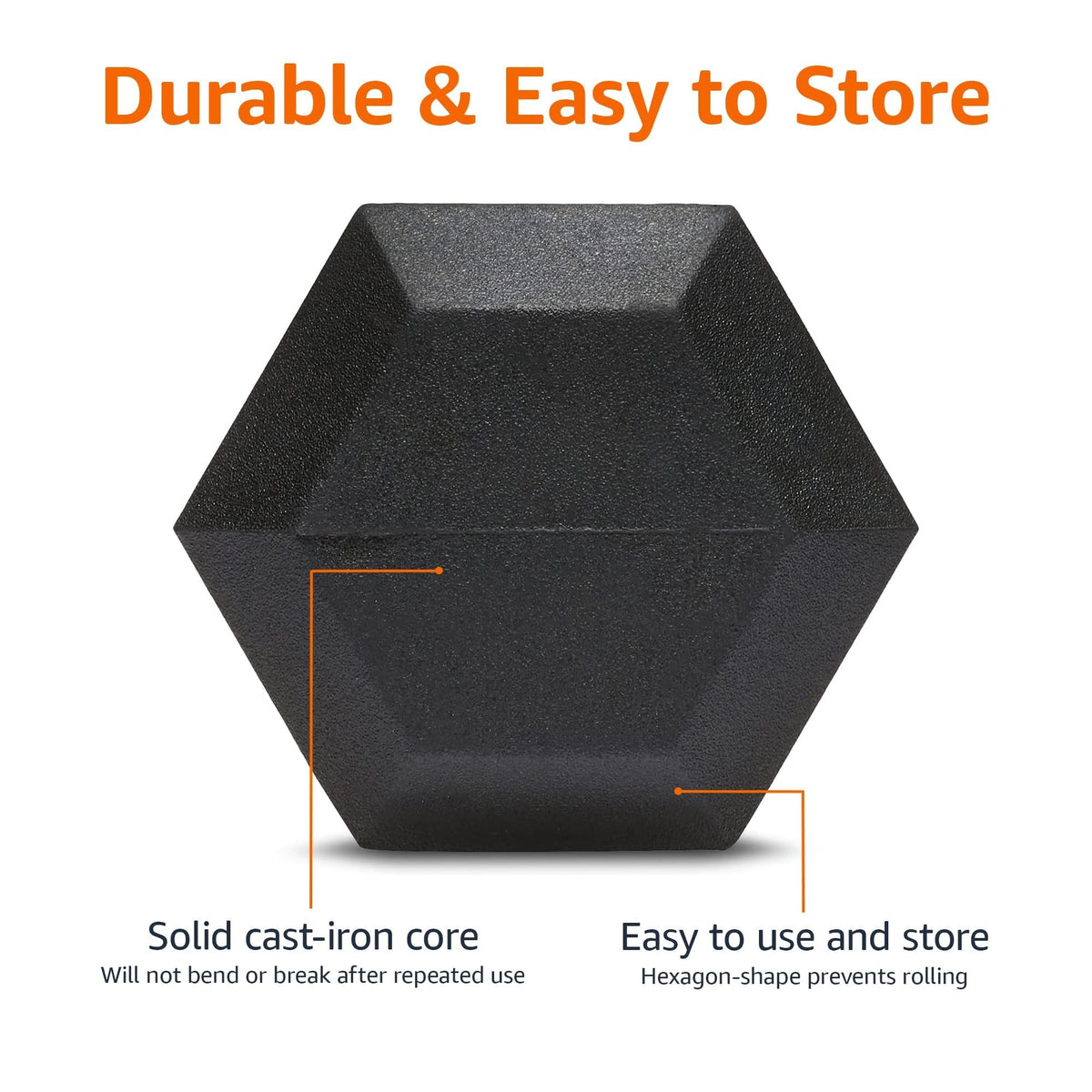 Rubber Hex Dumbbell G441481