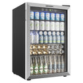 145 Can 4.5 Cu.ft Mini Fridge with Glass Door K2081