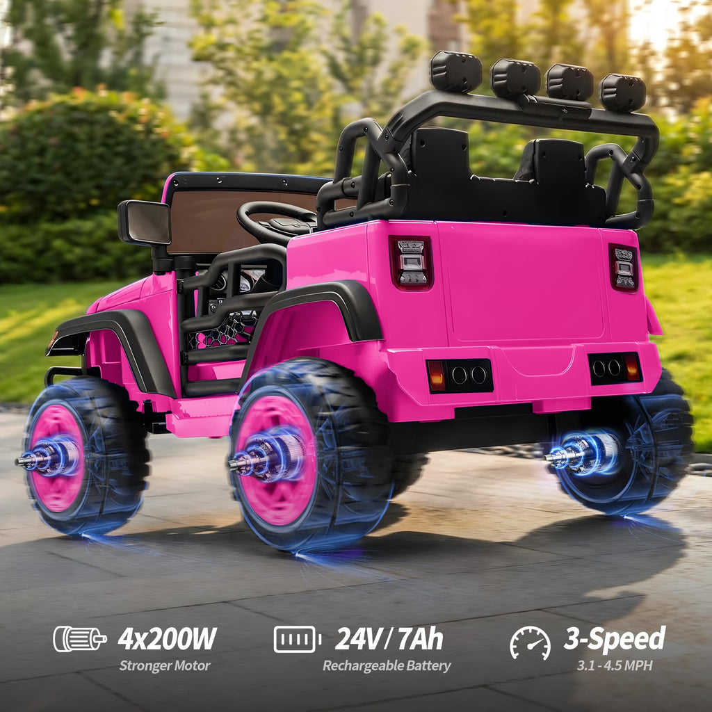 24V 2 Seater Electric Ride on Car Q46887