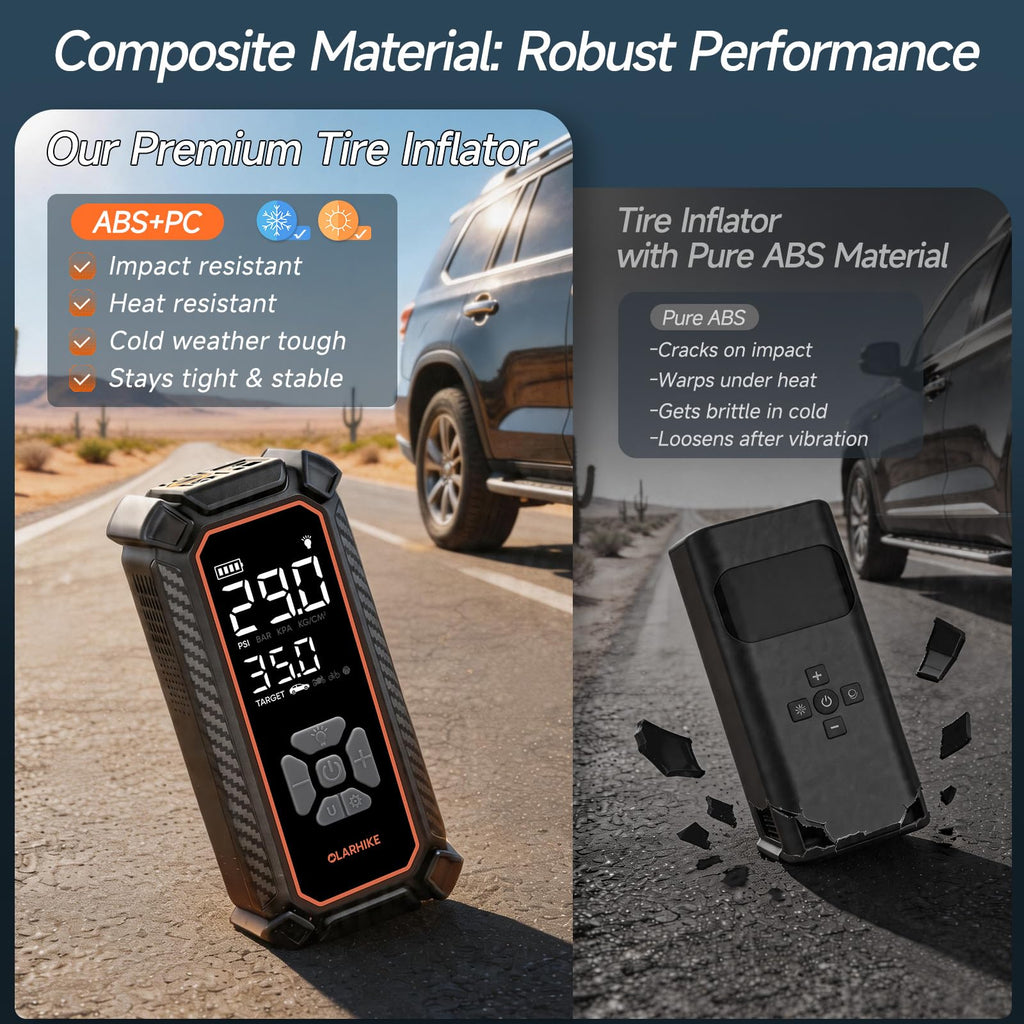 Portable Air Compressor Dual Power V380
