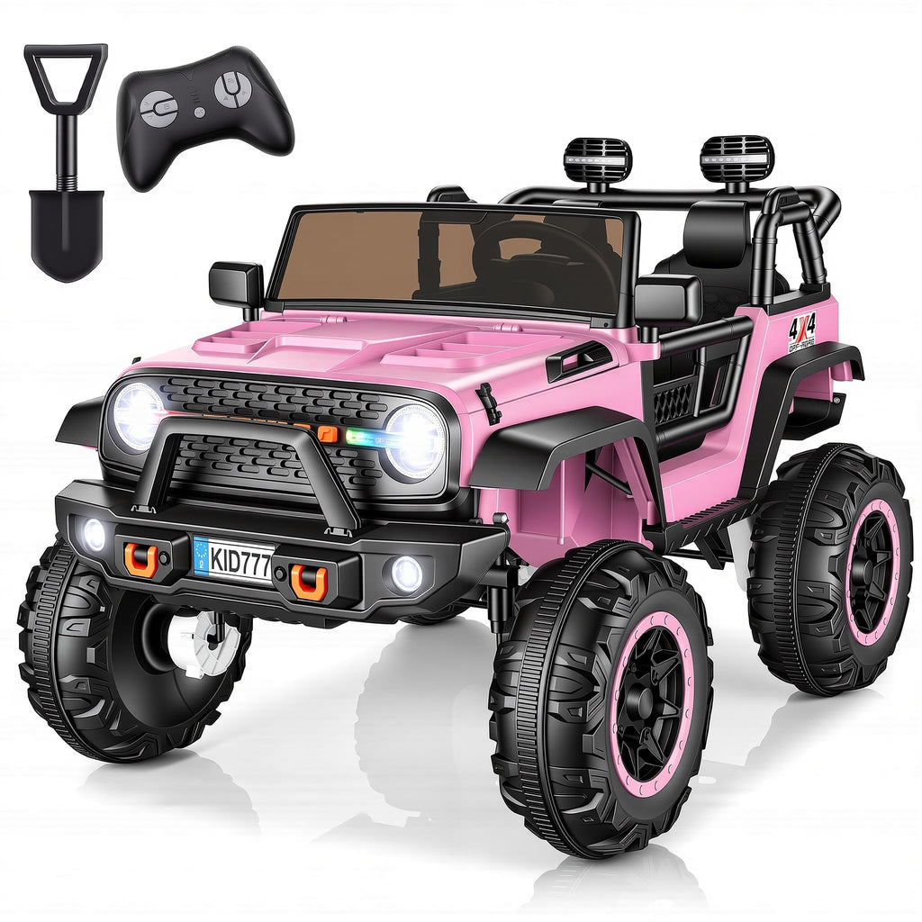 24V 2 Seater Pink Ride On Car X114239