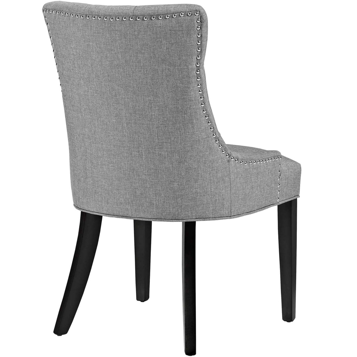Tufted Upholstered Fabric Parsons Dining Chair with Foam Padding Y8160