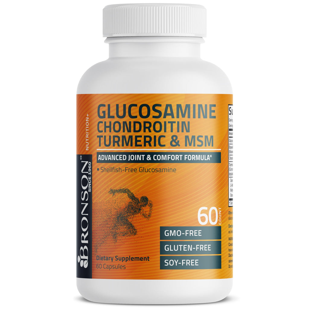 Glucosamine Chondroitin Turmeric & MSM Joint Support, 60 Capsules Y4035