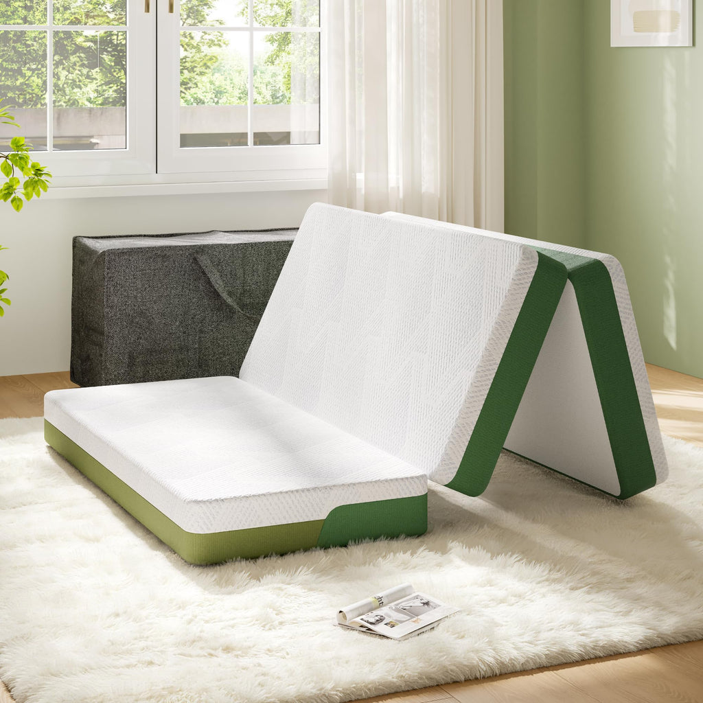 Tri-Fold Mattress Full 6 Inch Memory Foam V286474