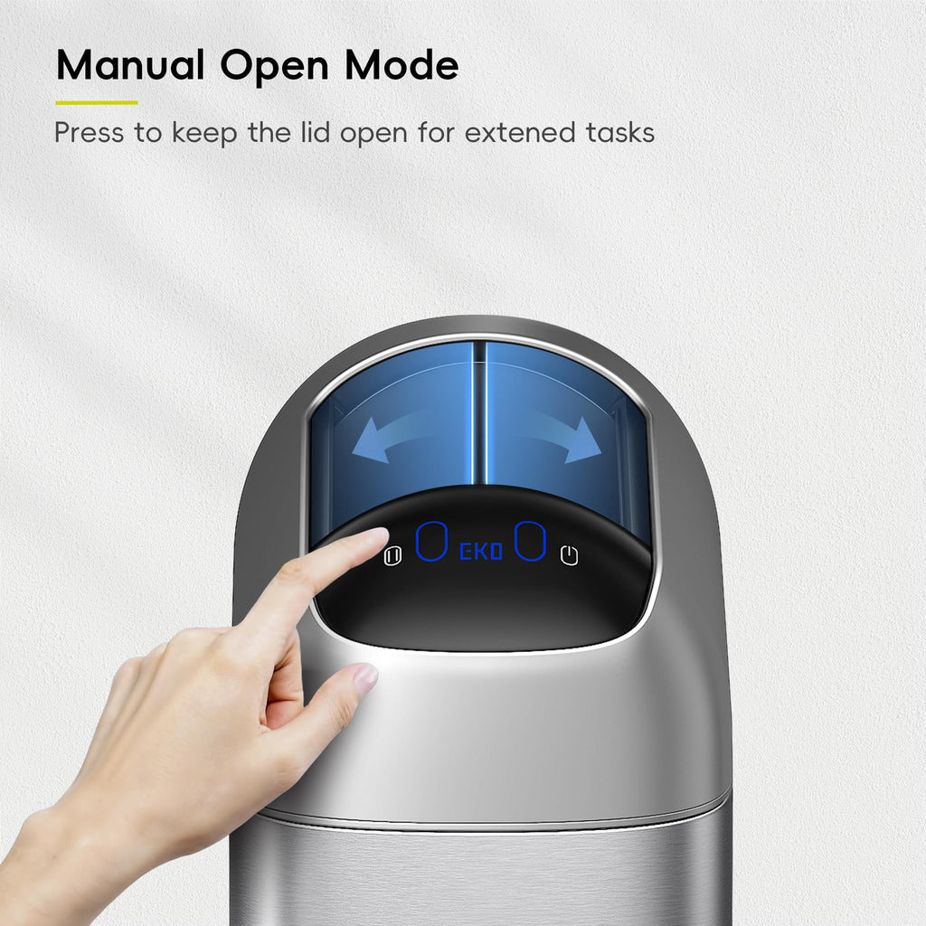 10L Stainless Steel Sensor Trash Can W561