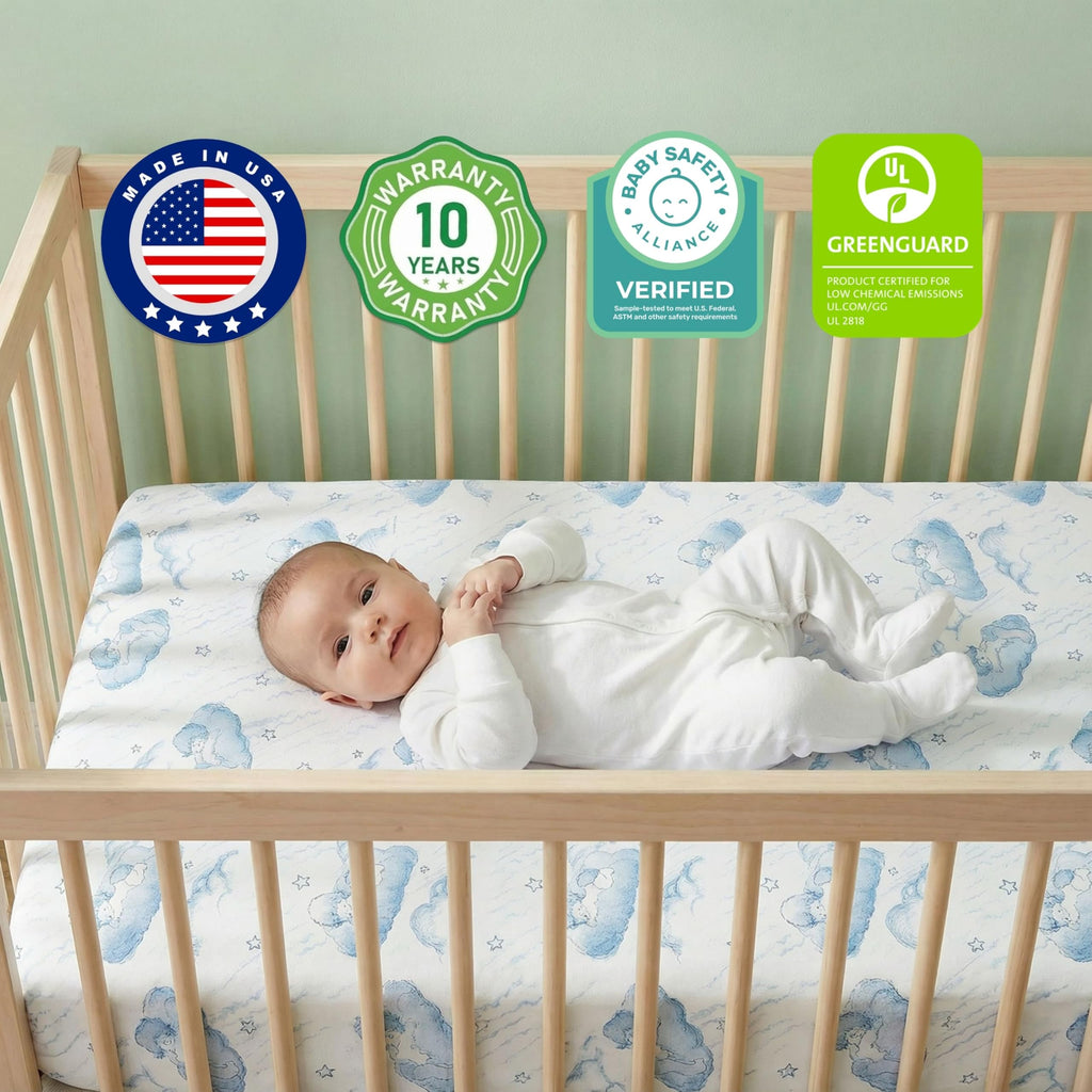 2-in-1 Baby Crib Mattress J64057