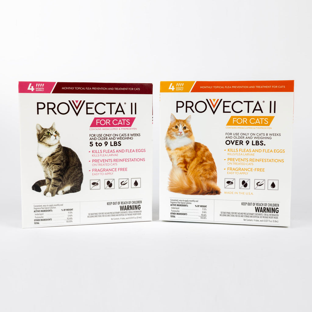 Flea Treatment for Large Cats Over 9 lbs, 4-Month Supply H81414