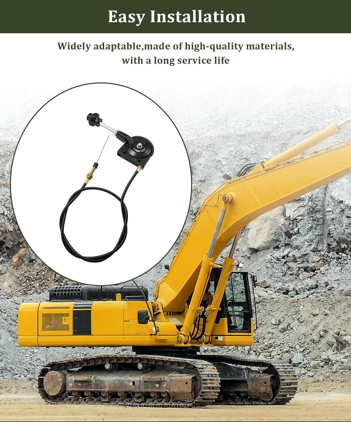 Excavator Throttle Cable Controller F938