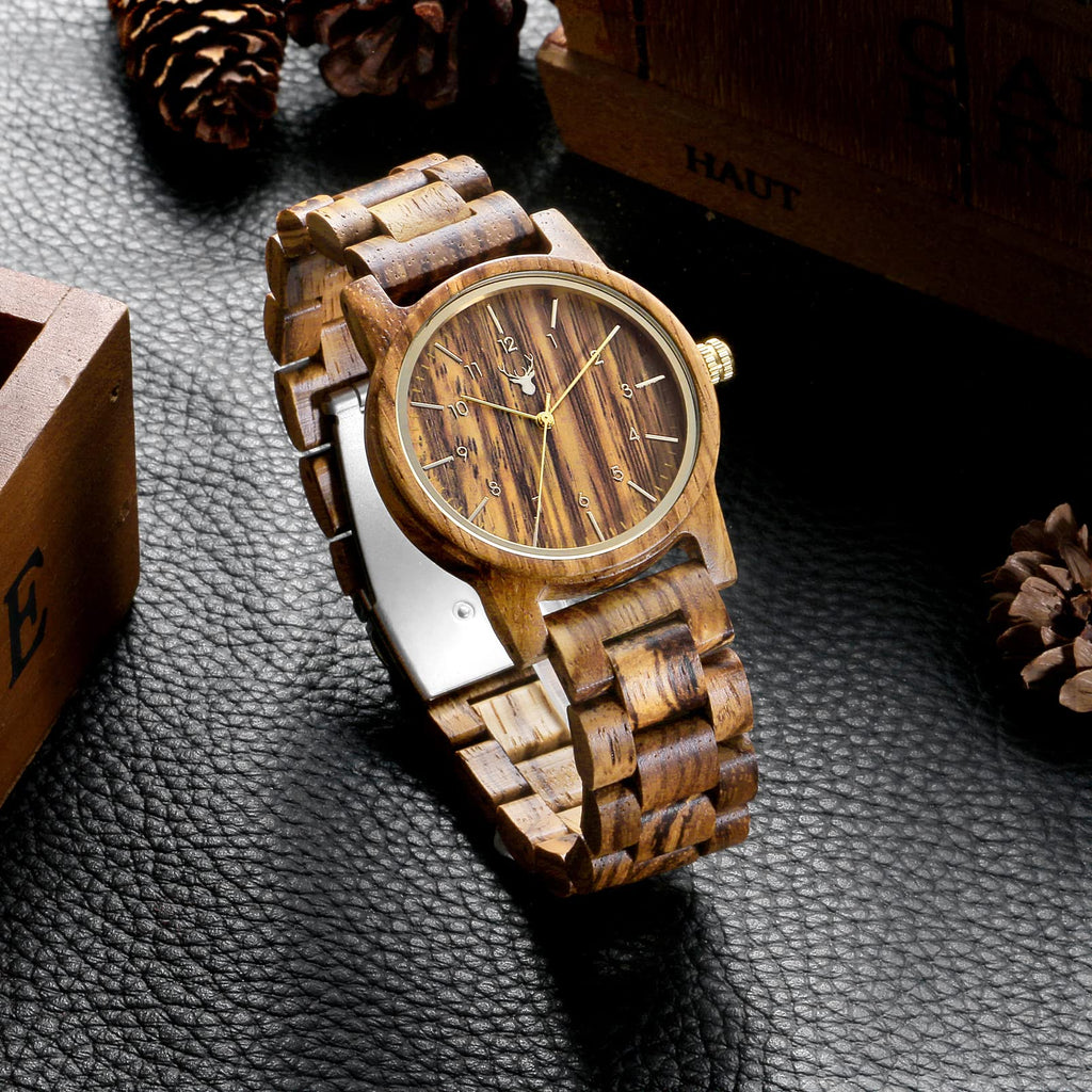 Natural Handmade Wood Watch K48673