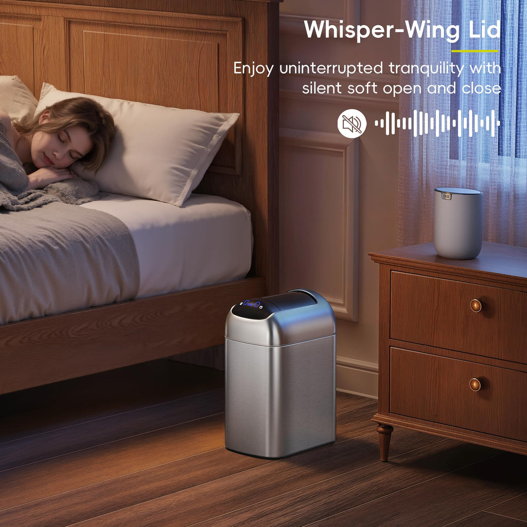 10L Stainless Steel Sensor Trash Can W561