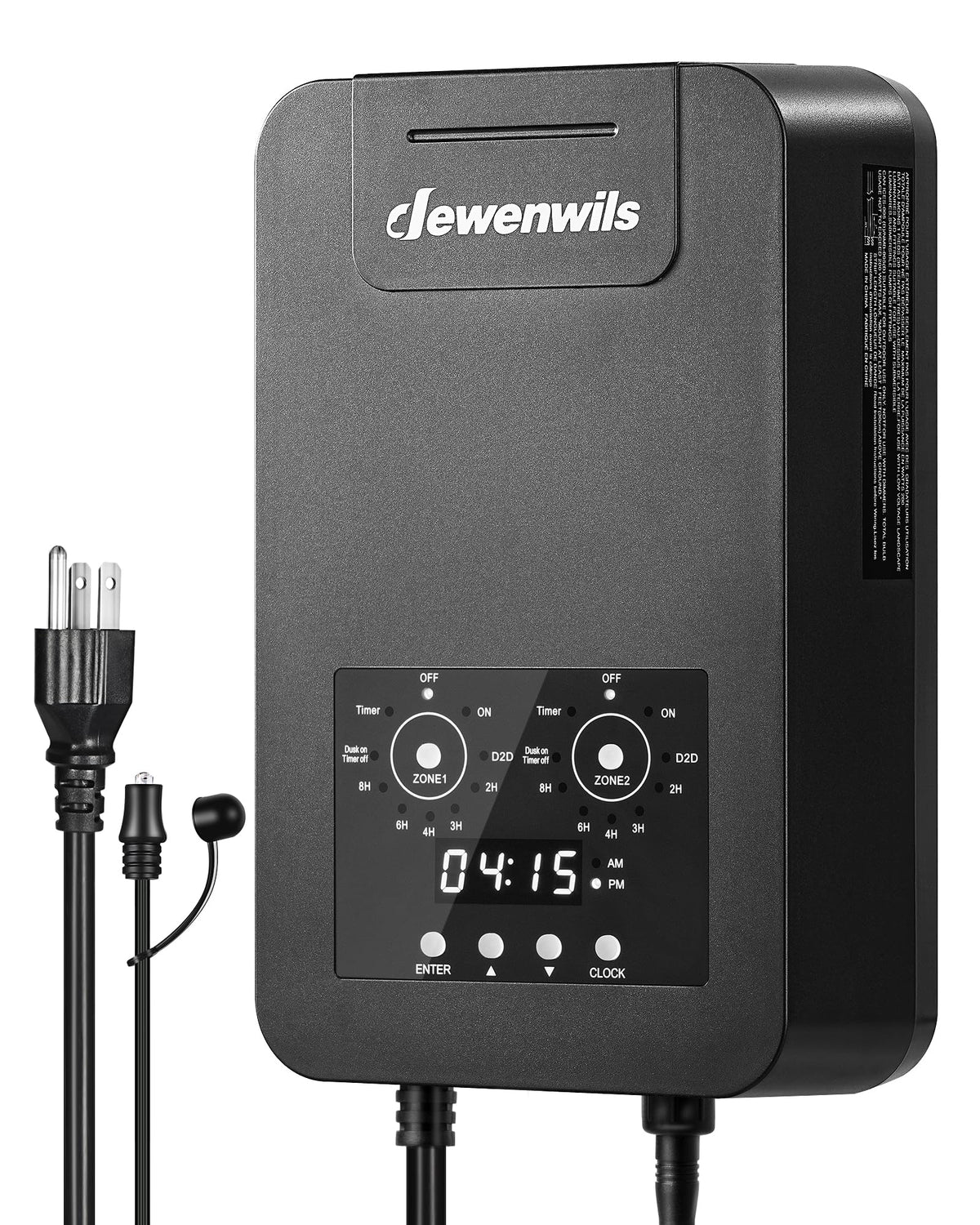 200W Low Voltage Landscape Transformer with 2 Zones E8630