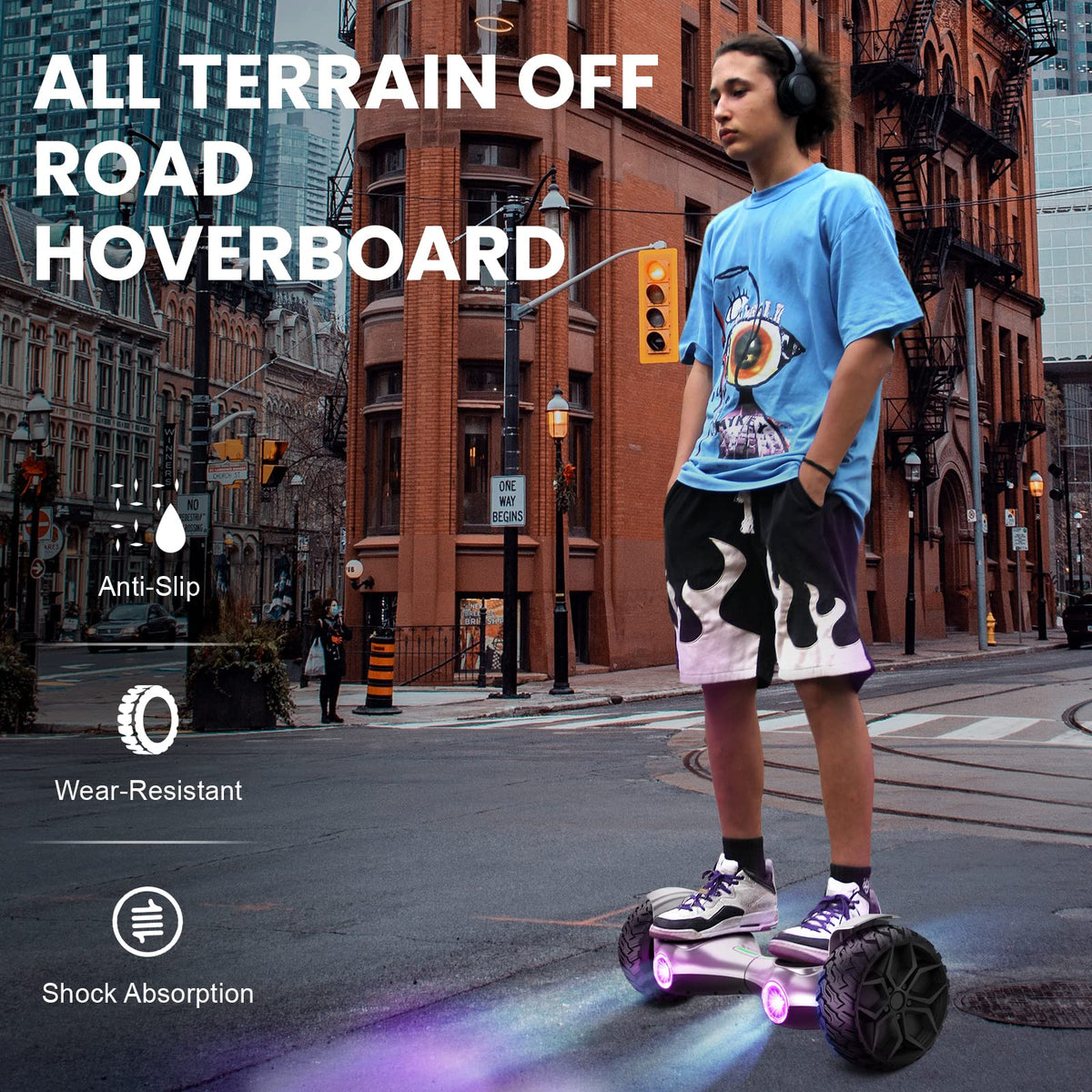 8.5" Off Road Self Balancing Scooter with 700W Motor K97735