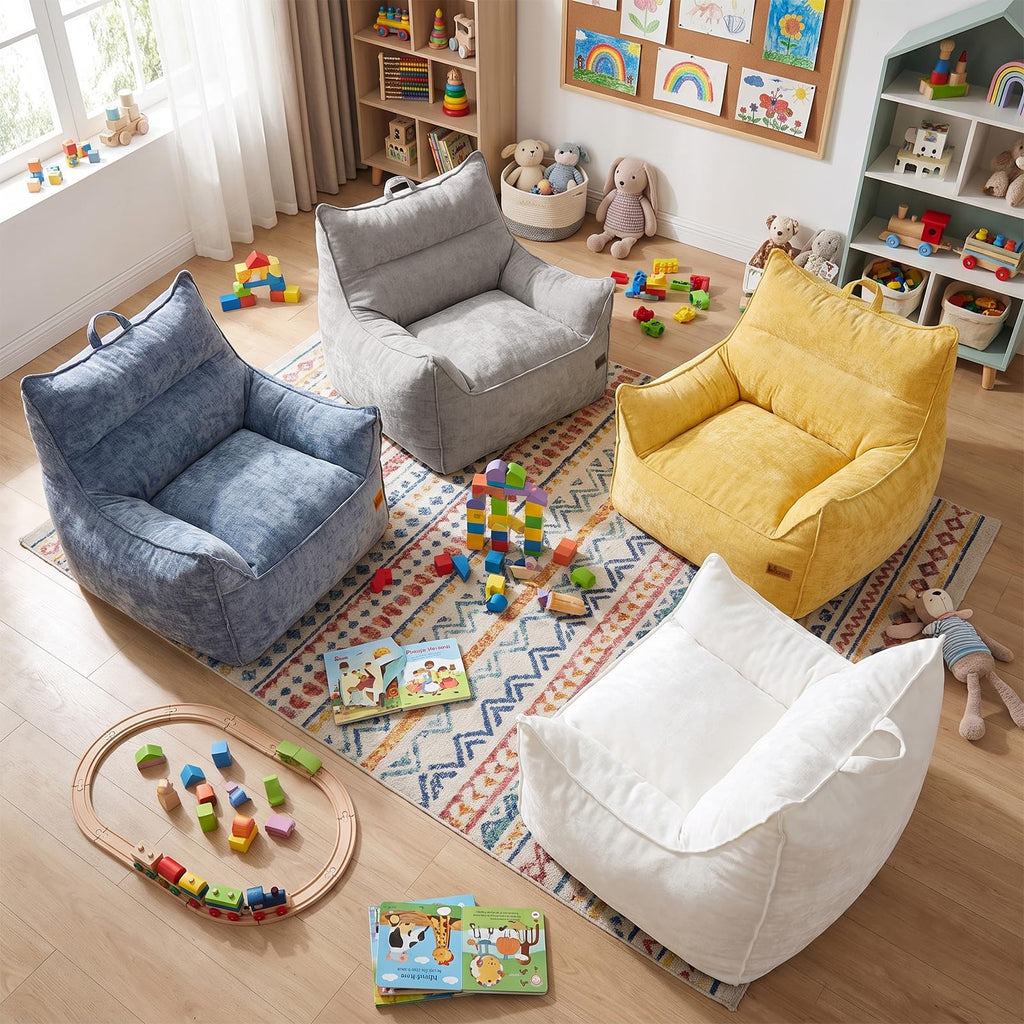 Fluffy Bean Bag Chair Z483651