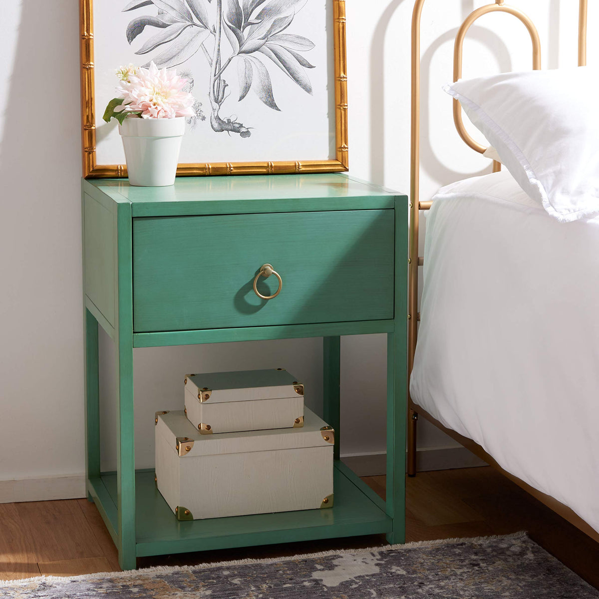 1 Drawer Wood Night Stand B956418