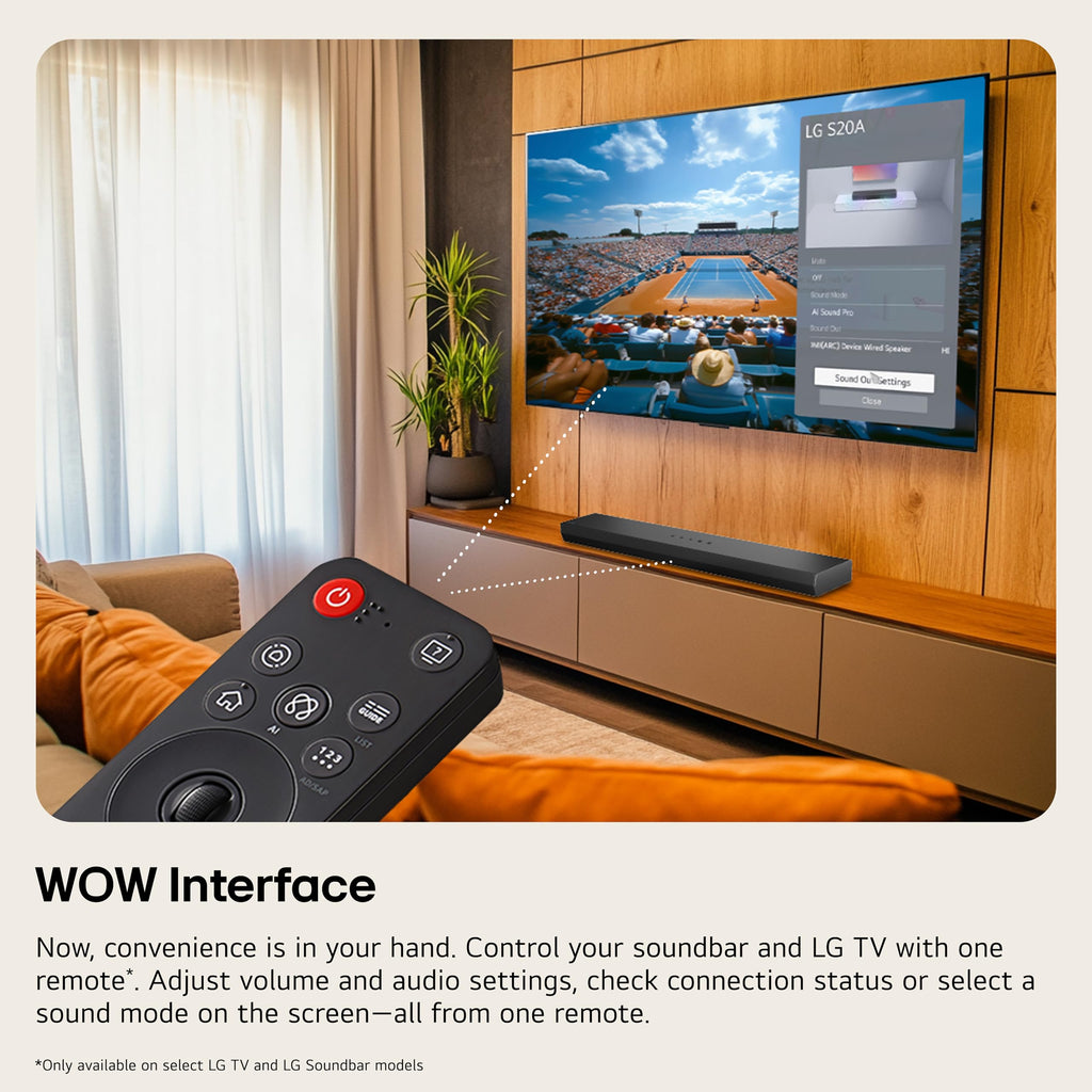 2.1 ch Soundbar with Wireless Subwoofer H934456
