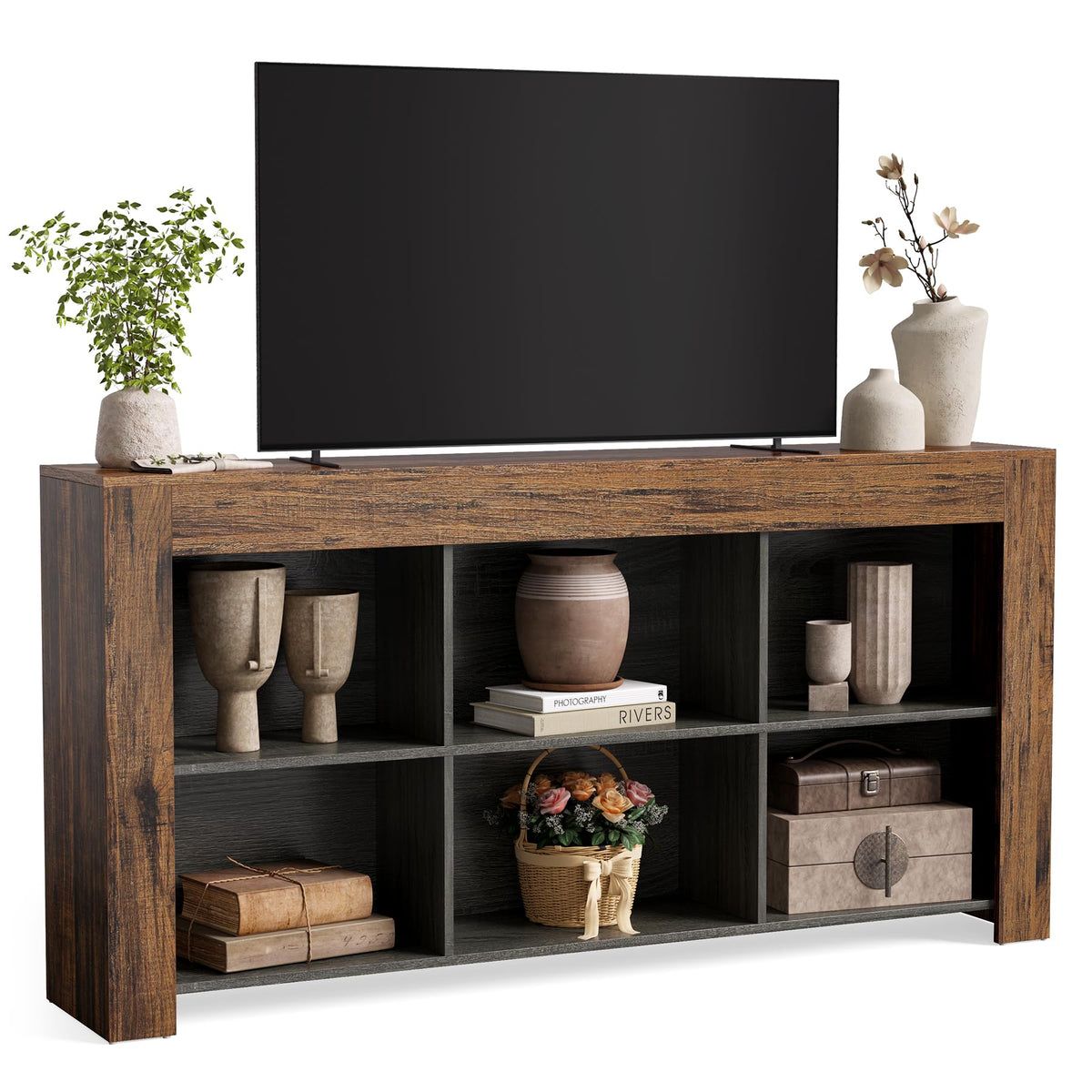 63-Inch TV Stand with Storage P2159