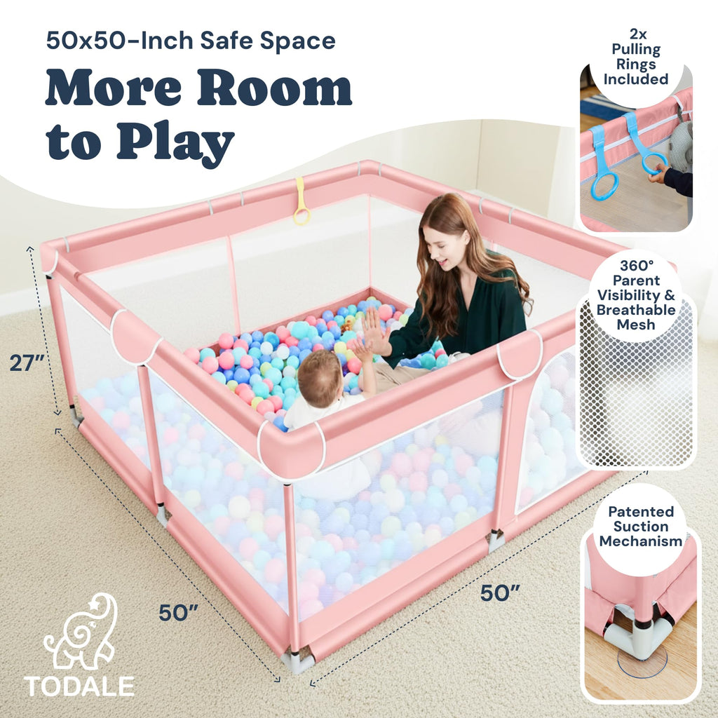 Foldable Play Pen W1586