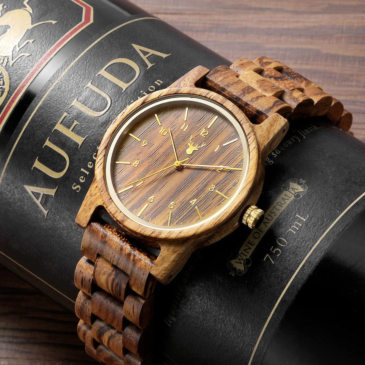 Natural Handmade Wood Watch K48673