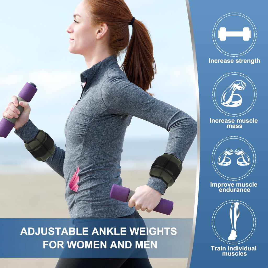 Adjustable Ankle Weights T7705