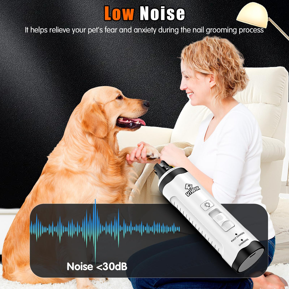 Dog Nail Trimmers with Light I551351