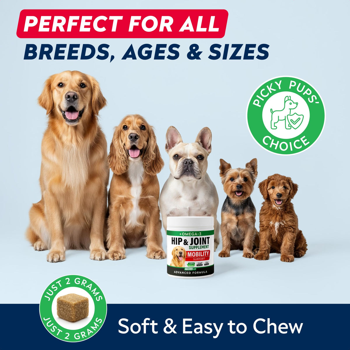 Hip Joint Supplement for Dogs C62517