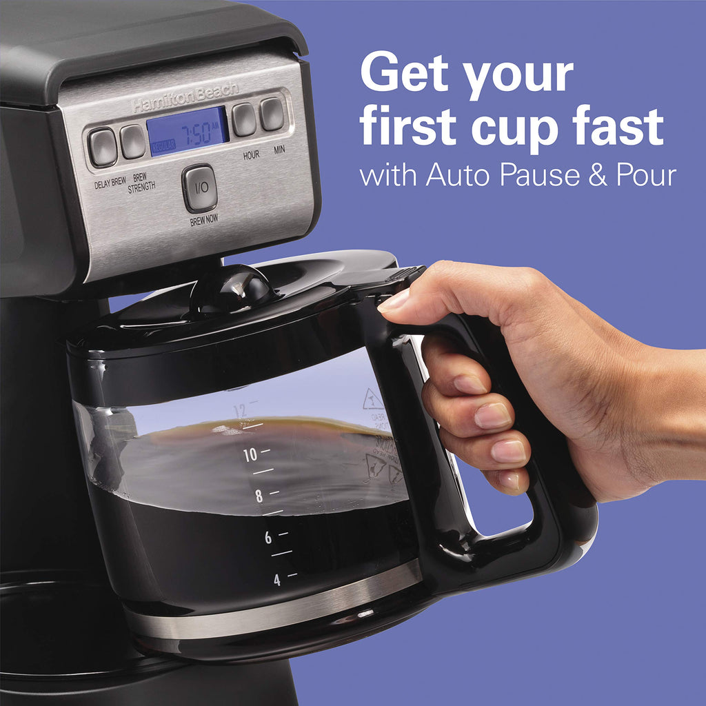 12 Cup Compact Programmable Drip Coffee Maker N339723