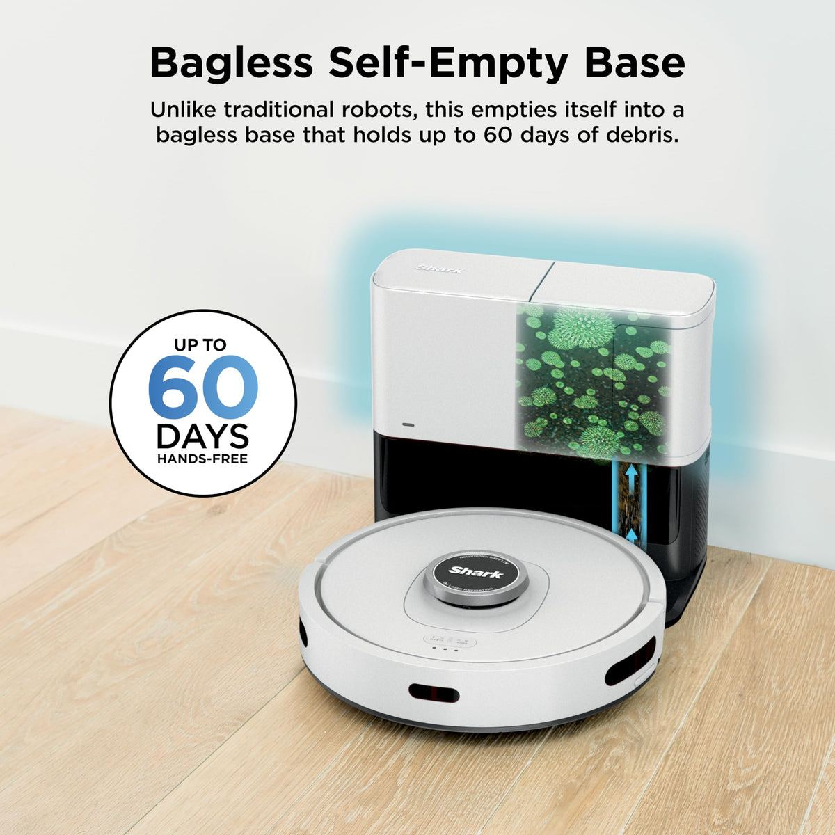Black/Silver Robot Vacuum L91213