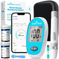 Wireless Glucose Monitor Kit, 100-Strip Blood Sugar Testing Kit W149