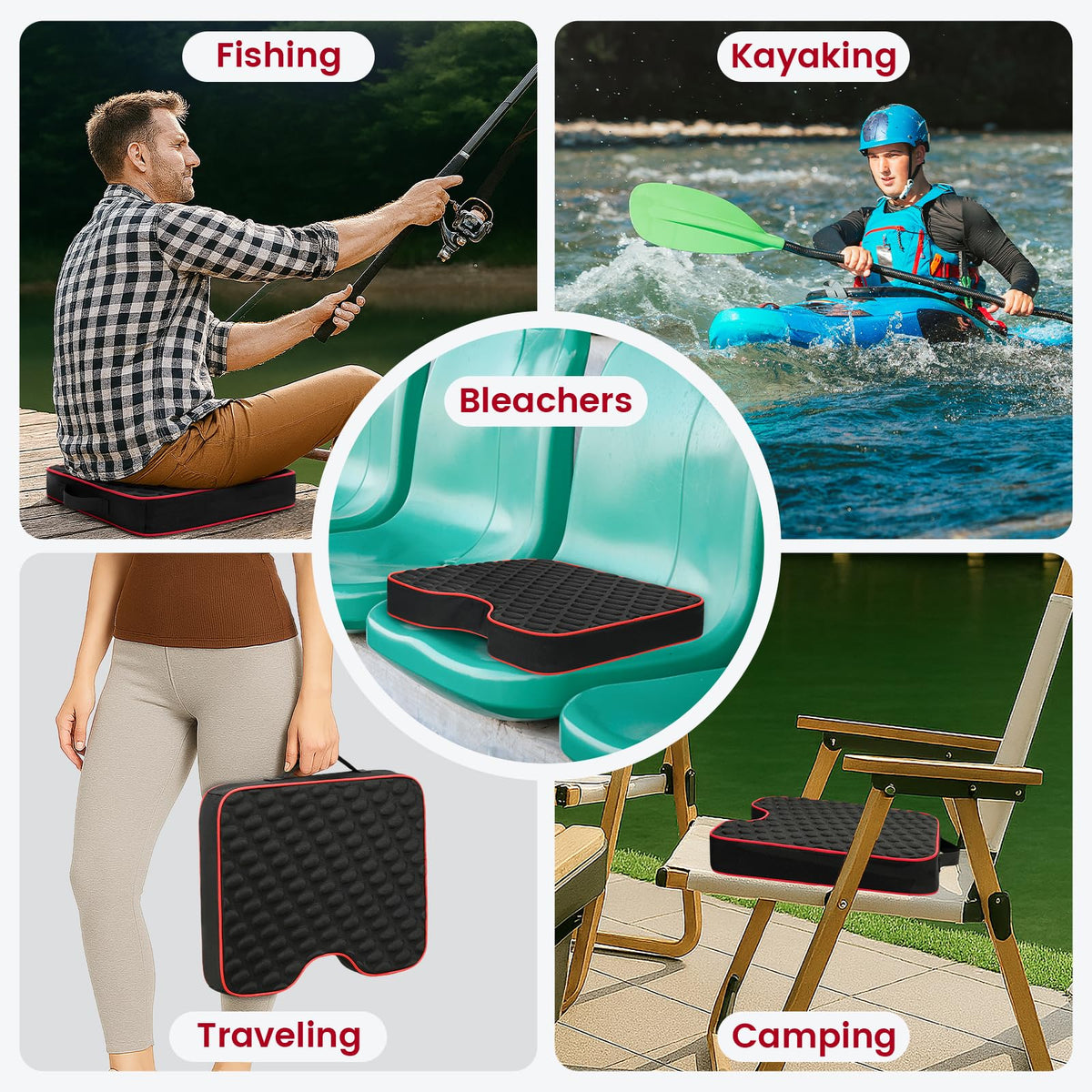 Portable Bleacher Seats with Massage Dots L762