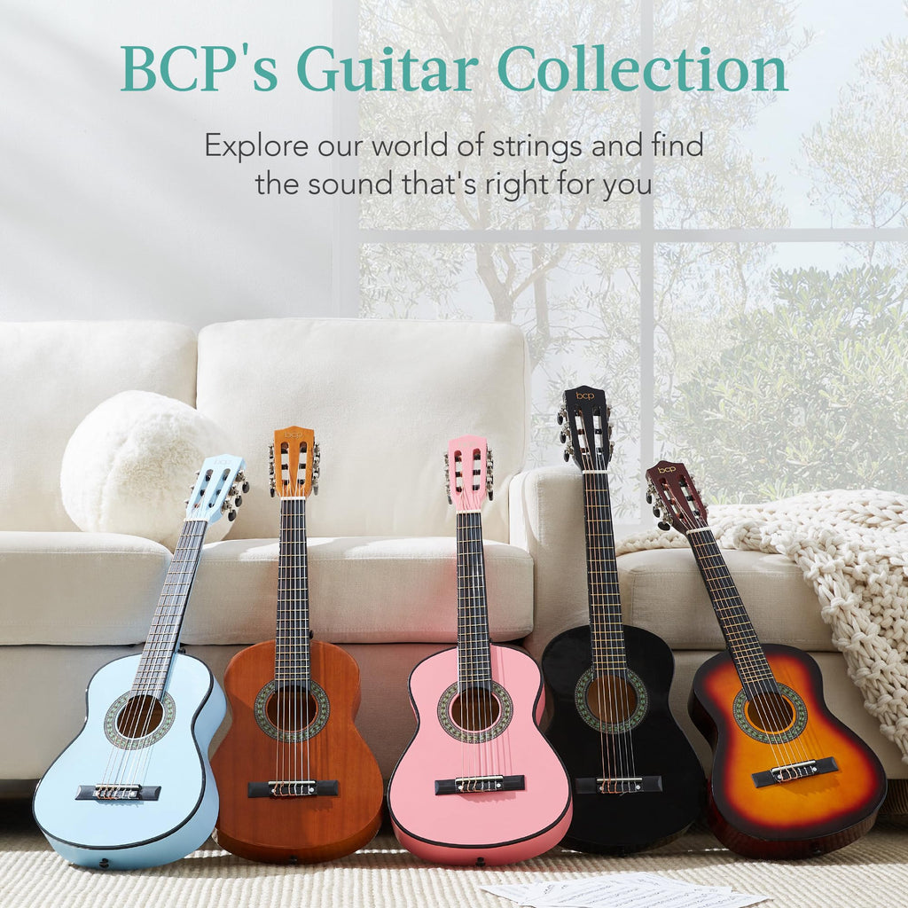 30in Kids Acoustic Guitar Starter Kit with Case T799224