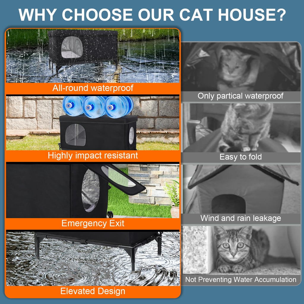 Outdoor Cat House Z370907
