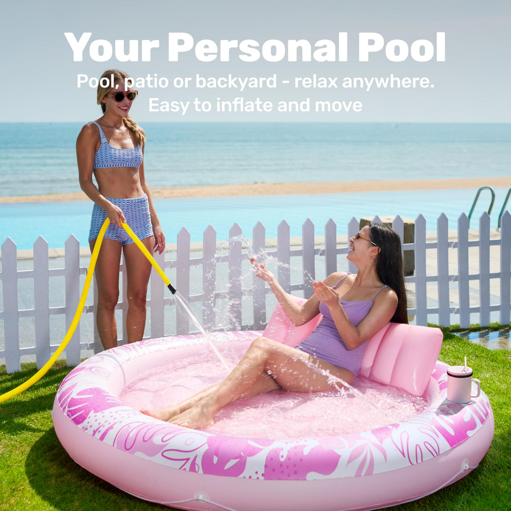 Inflatable Tanning Pool Lounger Float A27773