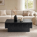 Black Coffee Table with Hidden Storage K22764