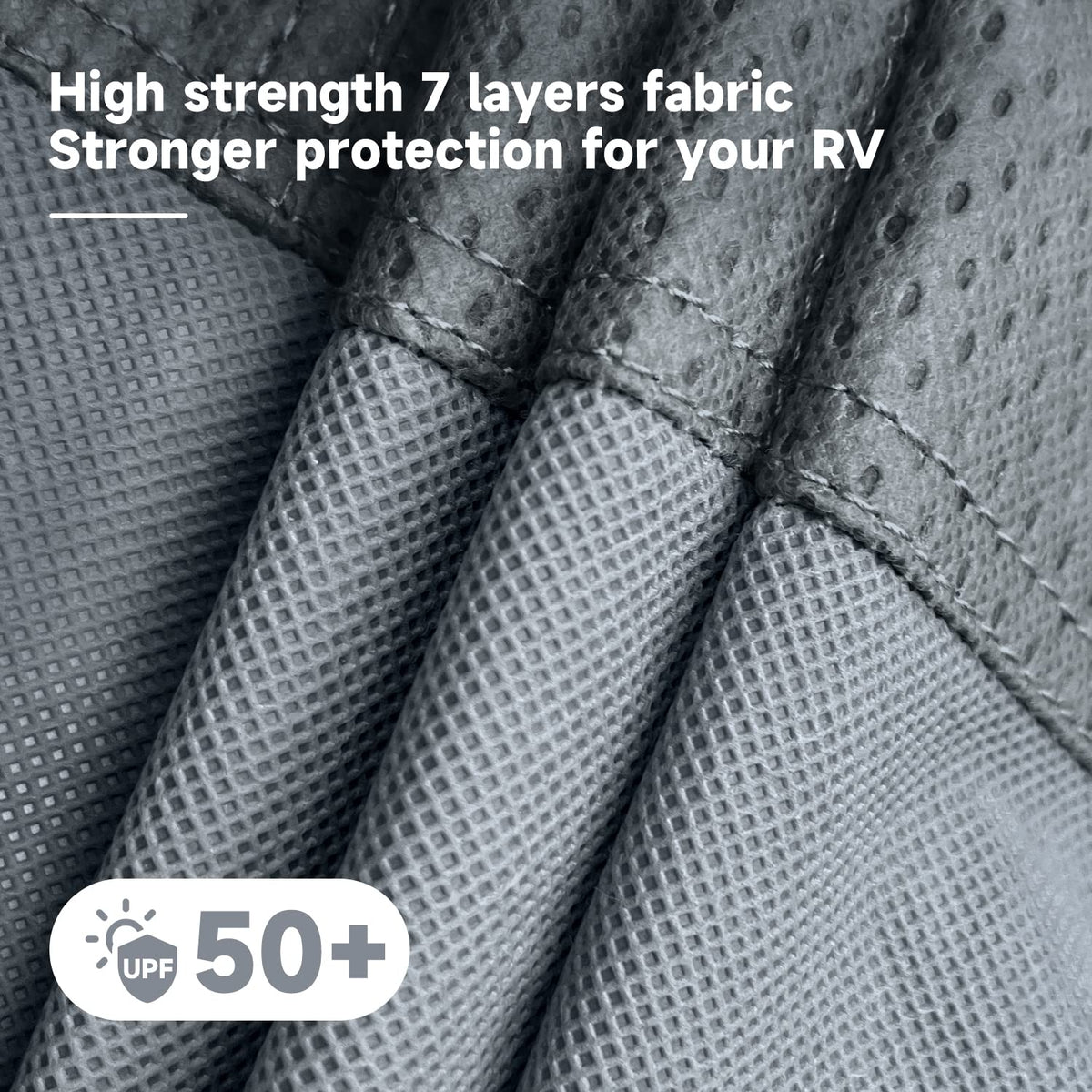 7 Layers Heavy Duty RV Trailer Cover Fits 14'-16' J70398