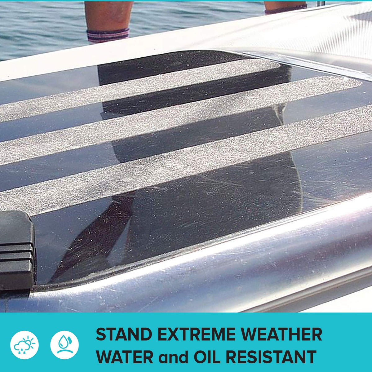 Clear Anti Slip Tape 1" x17Ft Waterproof Grip Tape L436