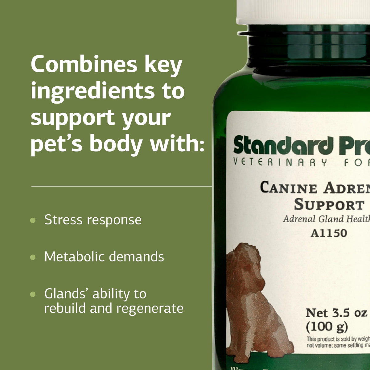 Canine Adrenal Support 100 g D324