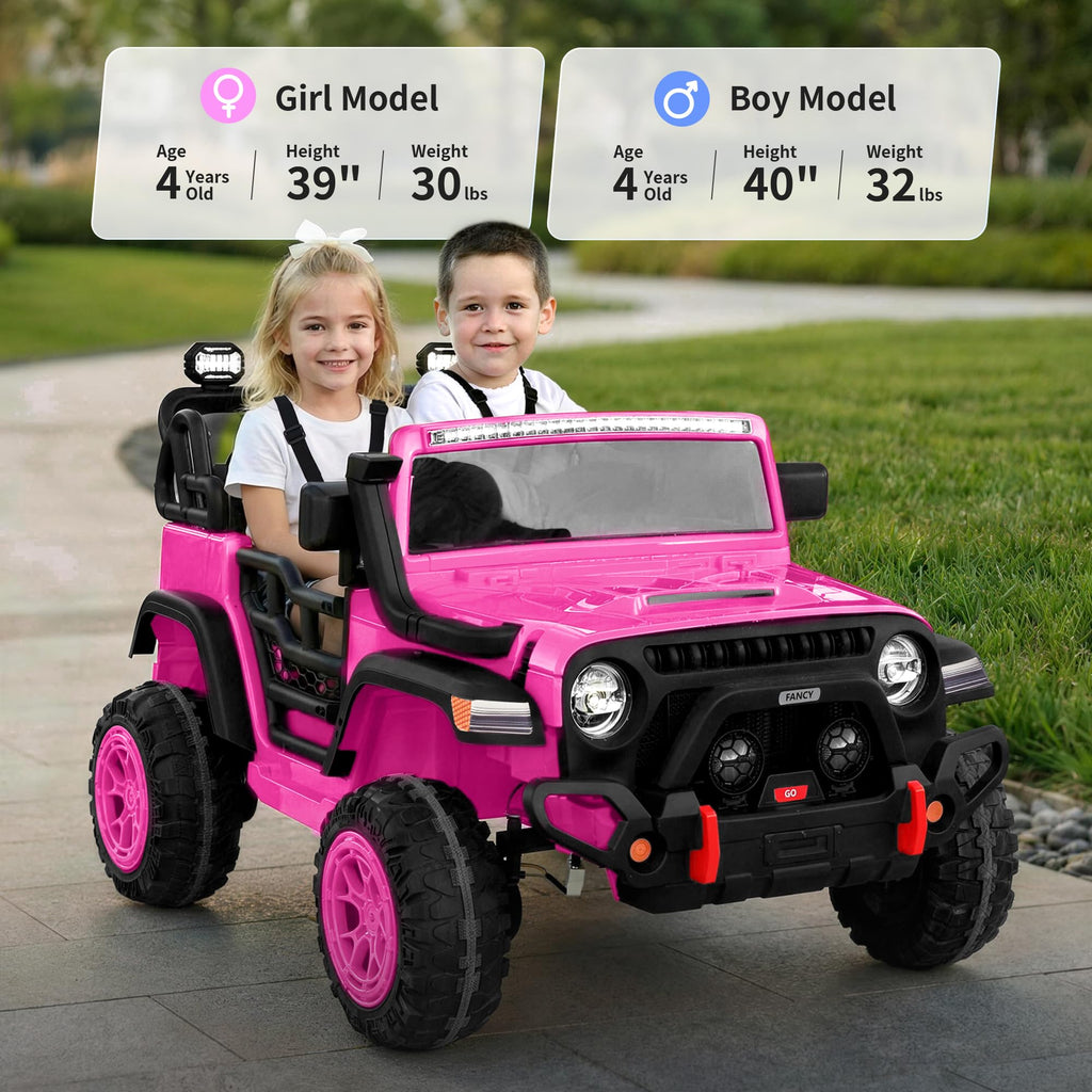 24V 2 Seater Electric Ride on Car Q46887