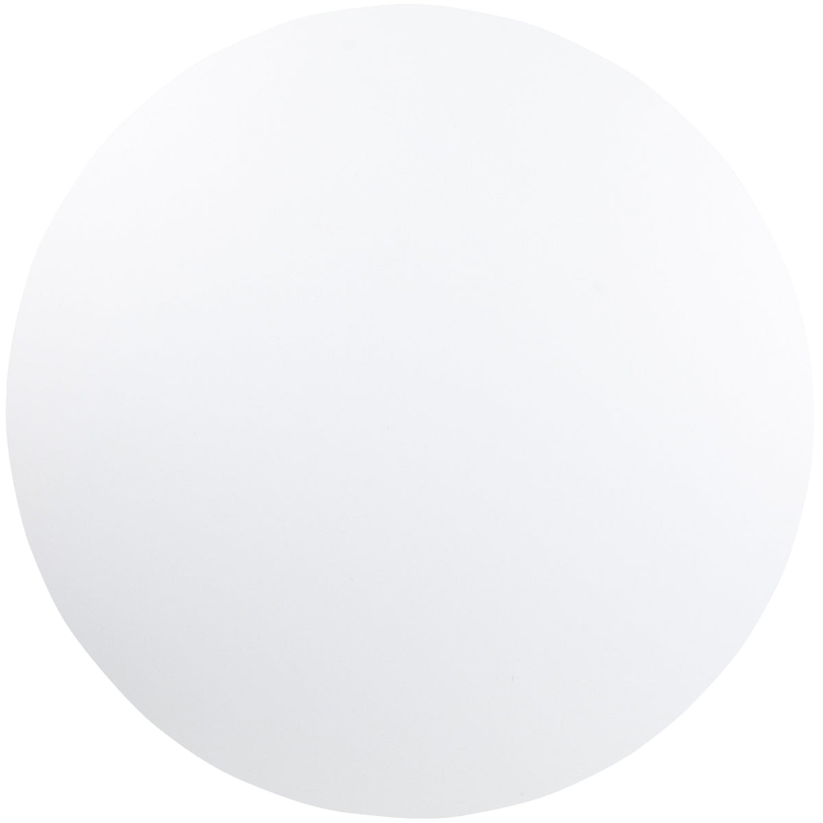 6-Foot Round Granite White Plastic Folding Table E39461