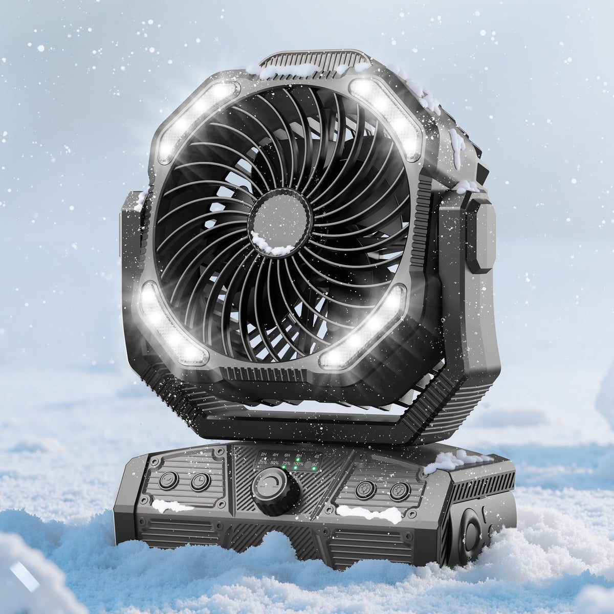 Portable Camping Fan with Remote Y8355