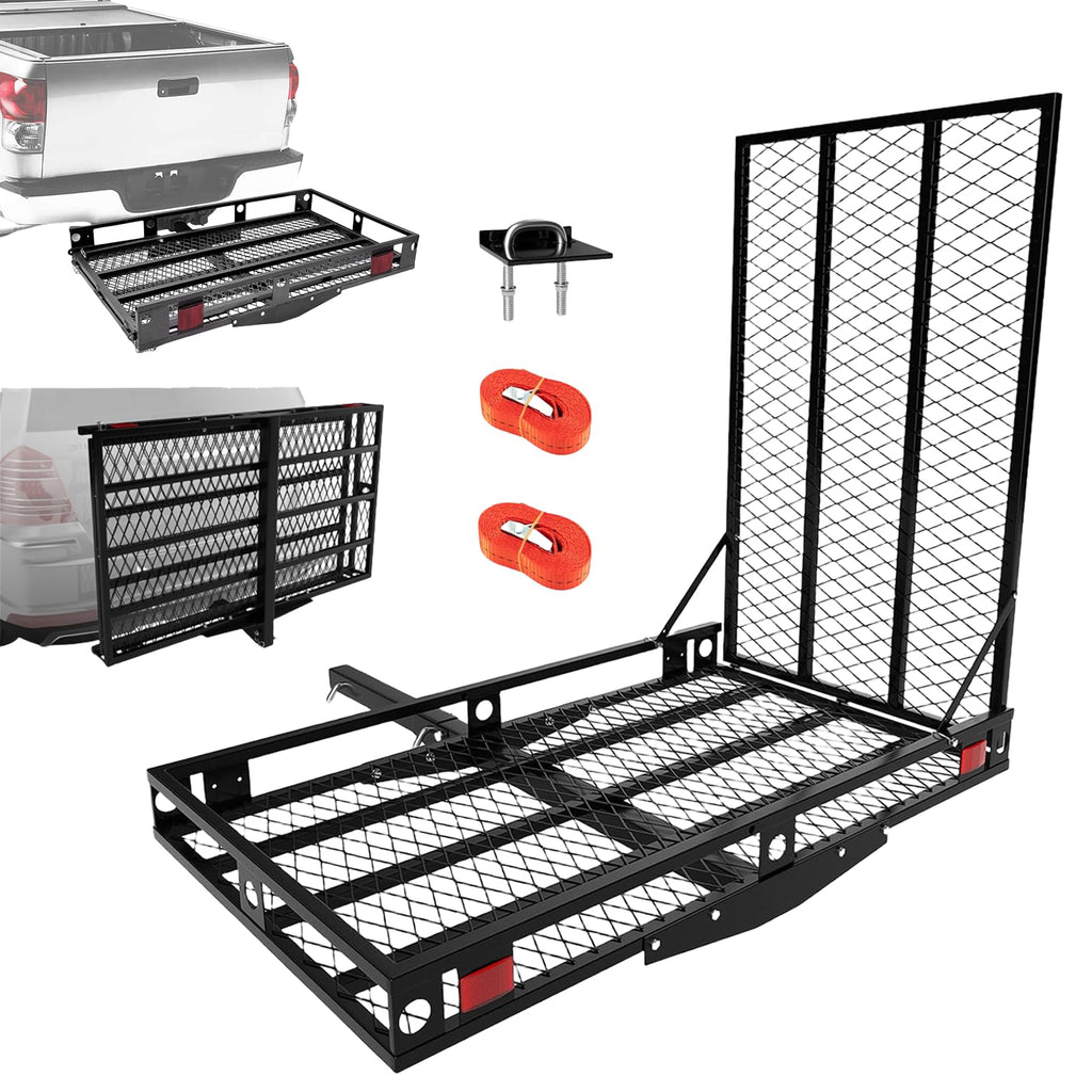 Hitch Cargo Carrier with Ramp F25204