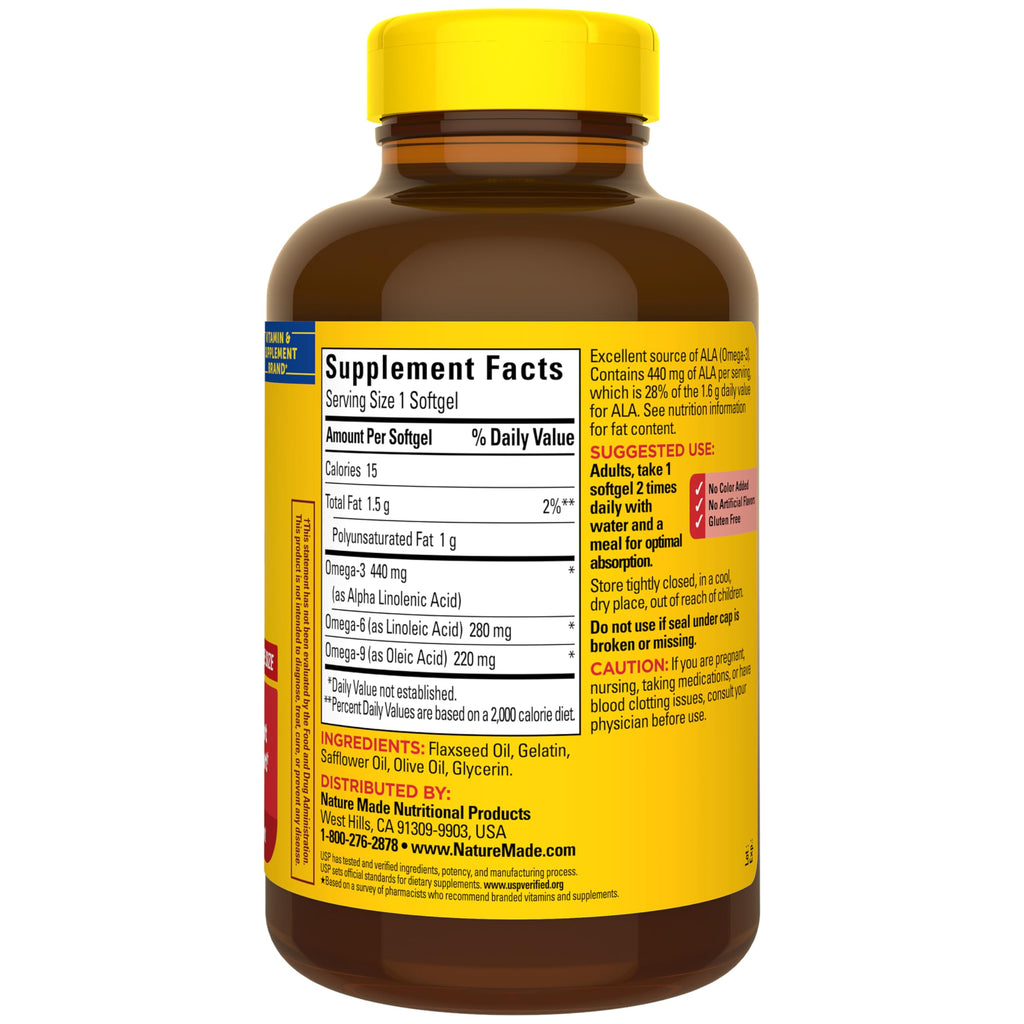 Omega 3 6 9 Supplements 150 Softgels M590726
