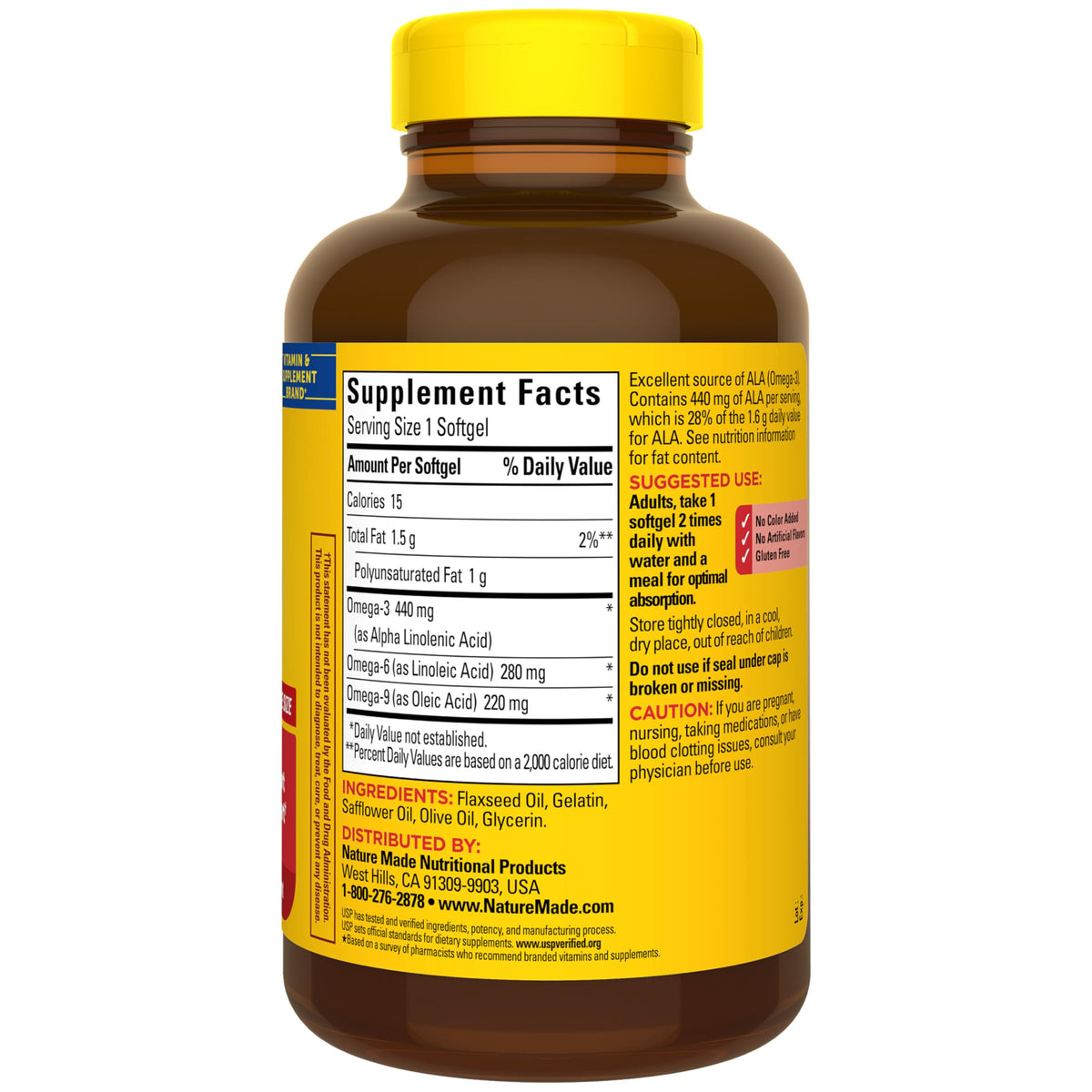 Omega 3 6 9 Supplements 150 Softgels M590726