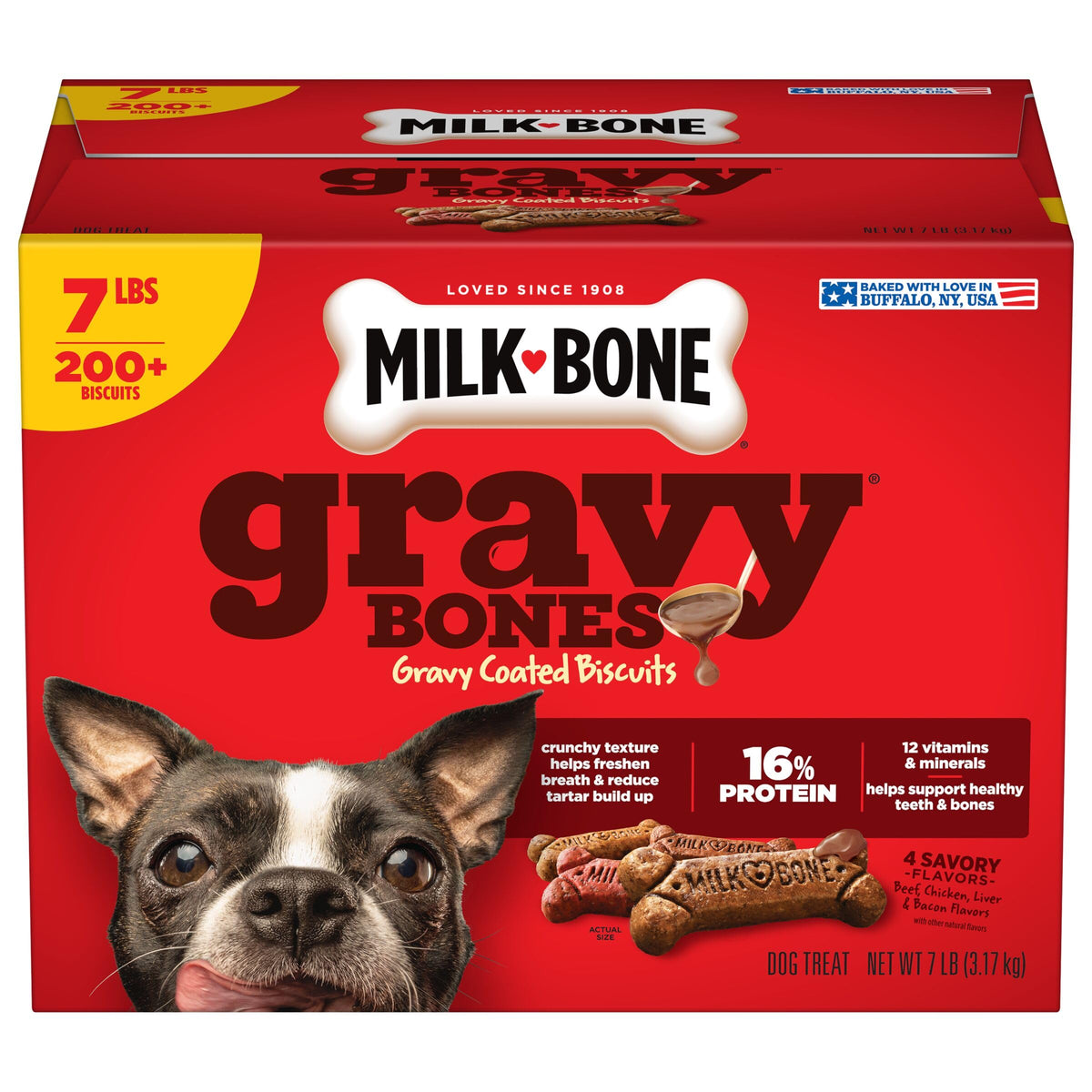Gravy Coated Small Dog Biscuits T313100